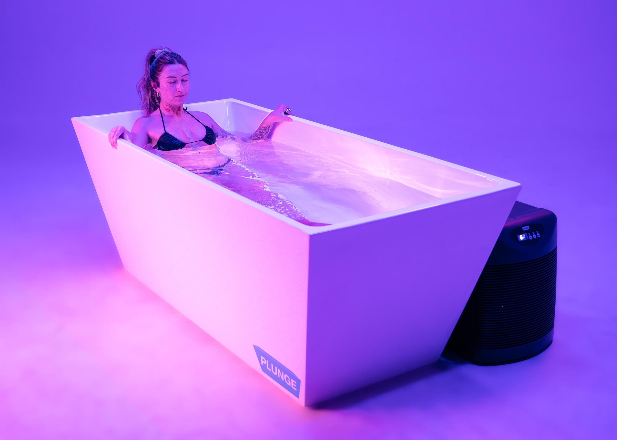 Cold Plunge in our Plunge All-In Commercial tub